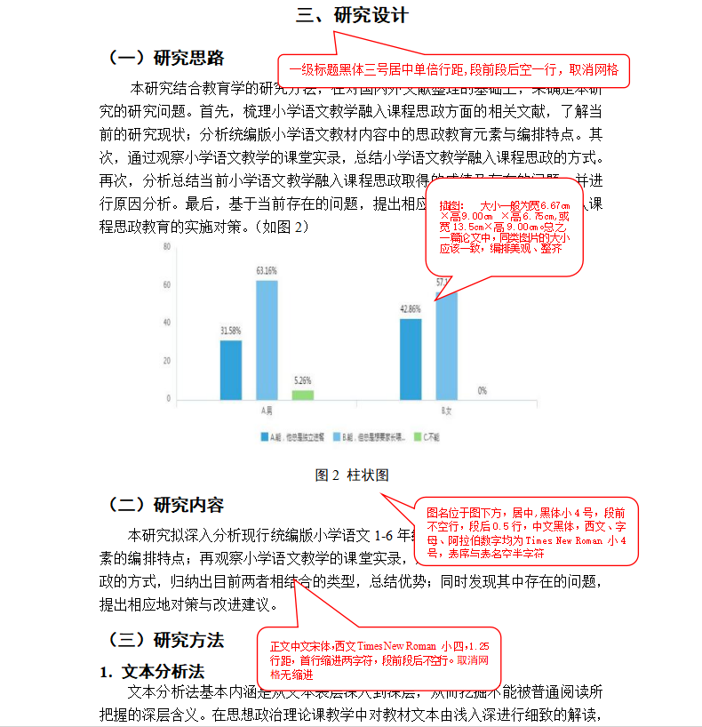 陕西学前师范学院高等学历继续教育本科生文科、艺术类论文模板(图13)