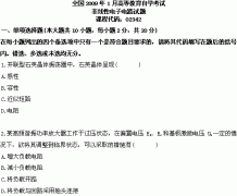 全国2009年1月高等教育自学考试非线性电子电路试