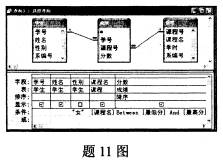 全国2009年1月高等教育自学考试数据库及其应用试(图1)