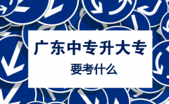 陕西中专升大专要考什么？